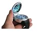 The global first section & smallest of necklace-style flip quad-band watch phone with buttons. accessories : power charger / data cable / headset / Bluetooth headset / 1G TF card .