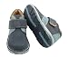 L'Amour Toddler Boy's Hi Top Velcro Shoes/ Boots Navy Nubuck - FREE SHIPPING