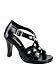 Black Strappy Skull Studded Sandal - 7