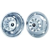 2005 - 2009 Ford F450 F550 19.5 Chrome Wheel Simulators by Eagle Flight