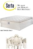 Serta Serrano Perfect Sleeper® Super Pillow Top Mattress, CAL KING, WHITE
