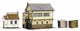 Superquick A6 Signal Box and Hut - Card Kit, Signal Box