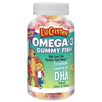 L'il Critters Omega-3 - 180 Gummy Fish