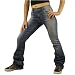 Womens Baby Phat regular wash boot cut denim jeans. Very high quality jeans with an i...