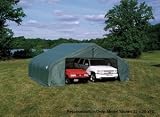 10' Peak Style Shelter Size/Color: 10' x 8' x 8' / Green