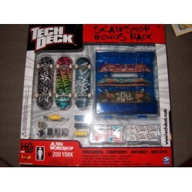 Tech Deck Skateshop Bonus Pack (Designs May Vary)
