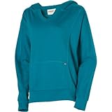 IMAGE OF Arbor Bellflower Hooded Pullover Sweatshirt - Women's Turquoise, XL