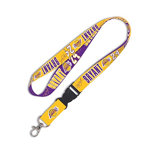 NBA Los Angeles Lakers Kobe Bryant Lanyard with Detachable Buckle