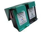 2PK Remanufactured HP 74 & HP 75 CB335WN CB337WN Ink Cartridge Set