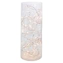 Crackle Glass Vase Table Lamp