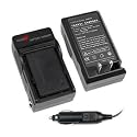 LP-E5 Battery Charger with Car Adapter for Canon Digital SLR EOS Rebel XS / EOS Rebel T1i / EOS Rebel XSi