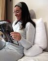 Maternity Support Hinge Pillow From ExtraComfort