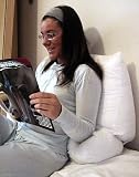 ExtraComfort Reading and TV Hinge Pillow