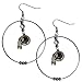NFL Washington Redskins Hoop Earrings, 2-Inch