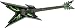 Dean Razorback Slimebolt Electric Guitar Slime Bolt