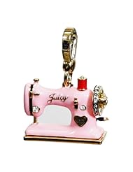 Juicy Couture Pink Sewing Machine Gold Plated Charm