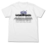 アイドルマスター シンデレラガールズ シンデレラプロジェクト シルエット Tシャツ  ホワイト Mサイズ