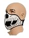 Tattoo Half Face Mask Biker Extreme Sports Neoprene Paintball Snowboarding Skiing