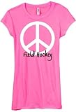 Junior's Field Hockey Peace Tee