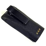 MaximalPower RB MOT NTN4851(JP) Japan Sanyo Cell 1600mAh Ni-MH Two-Way Radio Battery for Motorola CP040/140/160/200 (Black)