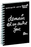 QUO VADIS - Agenda scolaire UNIVERSITAIRE S Ben 2010/2011 - 10 x 15cm - Texte différent mais choix impossible