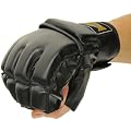 Pro PU FreeFight MMA Handschuhe "Combat Grappling" schwarz