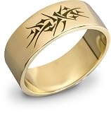 14K Gold Crown of Thorn Ring