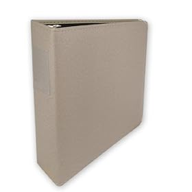 Keeping Memories Alive - 3 Ring Memory Albums - 8.5x11 - Taupe