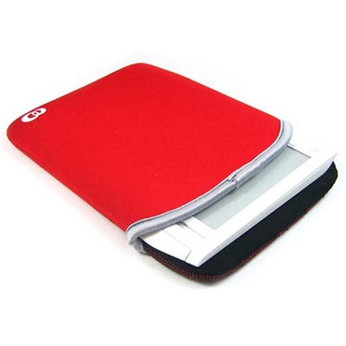 Childrens Toyshop  Electronics : Kroo Reversible Sleeve for Amazon Kindle (Black/Red)