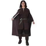Rubies Costume Co 11233 The Lord Of The Rings Aragorn Adult Costume Size Standard One-Size- Men Size 46 Chest-6