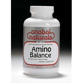 Anabol Naturals Amino Balance 500 mg 240 Capsules