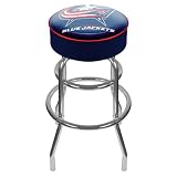 Best Quality NHL Columbus Blue Jackets Padded Bar Stool