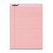 TOPS 63150 Prismt Plus Legal Rule Writing Pads, Letter, Pastel Pink, 50 sheets/pad, 12/pk