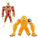Ben 10 Alien Force Alien Creation Heatblast & Wildmutt