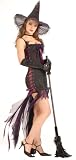 Sexy Lace-Up Witch Costume - Womens M-L (8-12)