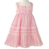 Toddler Girls Clothes PINK STRIPE Dress BONNIE JEAN Spring Girl 2T-4T