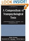 A Compendium of Neuropsychological Tests: Administration, Norms, and Commentary