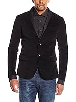 Armani Jeans Americana Hombre (Negro)