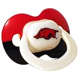 Baby Fanatic Arkansas Razorbacks Pacifier Set of 2