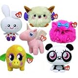 TY Beanie Babies - Moshi Monster SET of 6 MOSHLINGS (UK Exclusive)