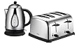 Hinari HGP160 Stainless Steel Kettle and 4 Slice Toaster Pack
