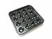 Standard Billiards Pool Ball Tray for 16 Balls, 2-1/4-Inch, Black Color