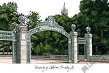University of California, Berkley Lithograph 14x10 Limited Edition Unframed Lithograph
