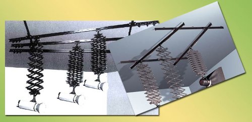 DMKFoto 4 Rails + 4 Pantographs Ceiling Rail 9x9 ft System