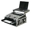 Odyssey FZGS1002 Flight Zone Glide Style Ata Combo Rack: 10u Top Slant, 2u Vertical