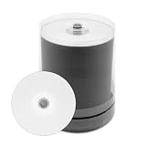 Buy 100 JVC Taiyo Yuden 52X CDR (CD-R) 80min 700MB Water Shield White Inkjet Hub...
