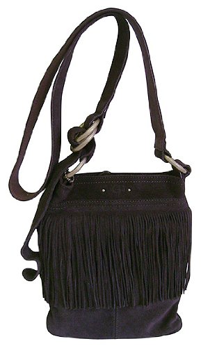 NEW AUTHENTIC UGG AUSTRALIA SUEDE MESSENGER BAG 1211 (Espresso)