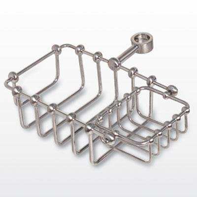 American Bath Factory F6-5230-CH Shower Soap Basket, Chrome
