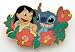 Disney Pins Lilo & Stitch Among Flowers