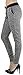 ToBeInStyle Women's Heathered French Terry Jogger Pants - Black/Charcoal - Large
